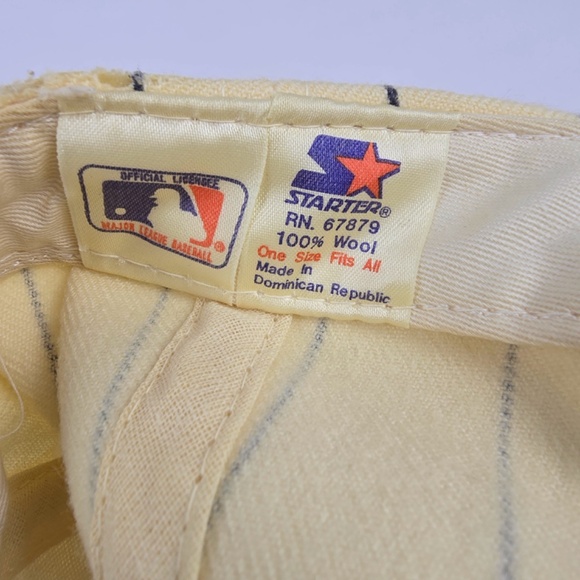 VINTAGE 90s Starter New York Yankees Pinstripe Snapback NWT - READ DESCRIPTION - Picture 10 of 14